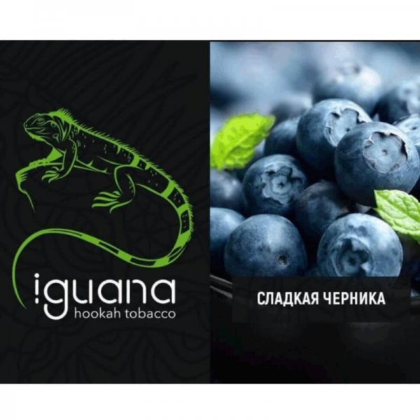Купить Iguana HARD - Сладкая Черника (100 грамм)