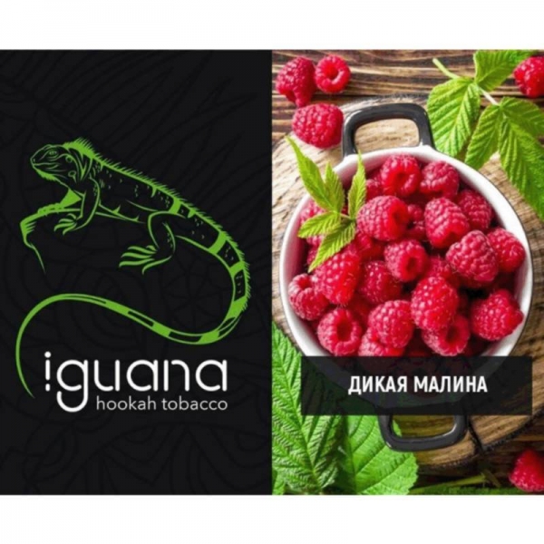 Купить Iguana HARD - Дикая Малина (100 грамм)