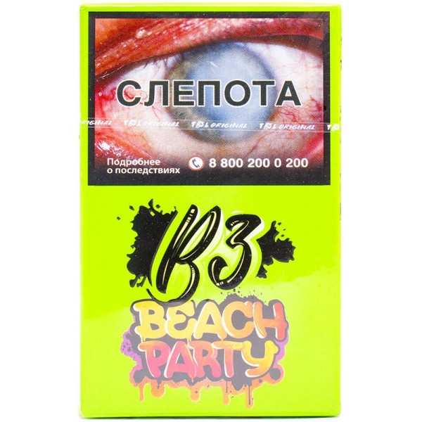 Купить B3 - Beach Party (Манго-Маракуйя-Лимон) 50г
