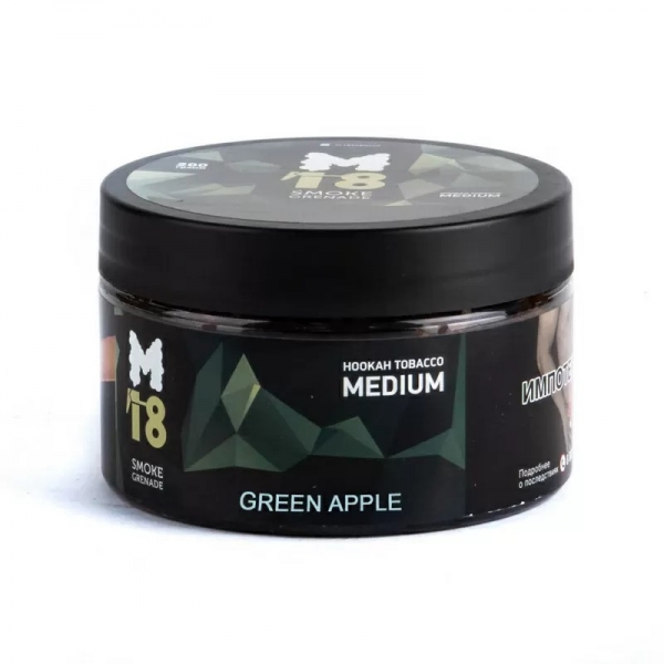 Купить M18 - Green Apple (Зеленое яблоко) 200 гр.