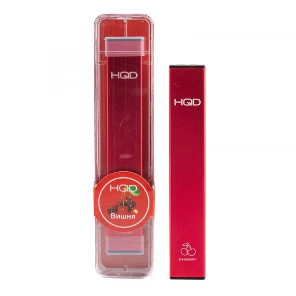 Купить HQD Ultra Stick - Cherry (Вишня), 500 затяжек, 20 мг (2%)